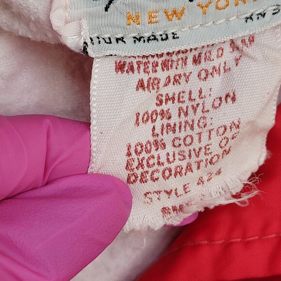 Vintage 60s Empire Jacket S/M 22x26 Easton Bulldog USA - Picture 10 of 16